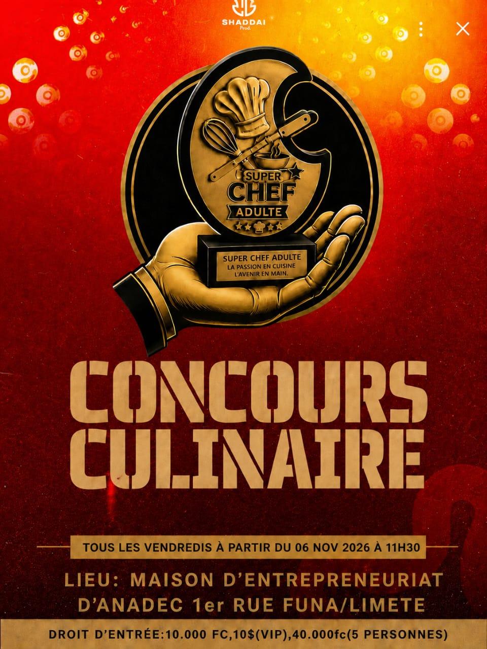 Affiche de l'événement